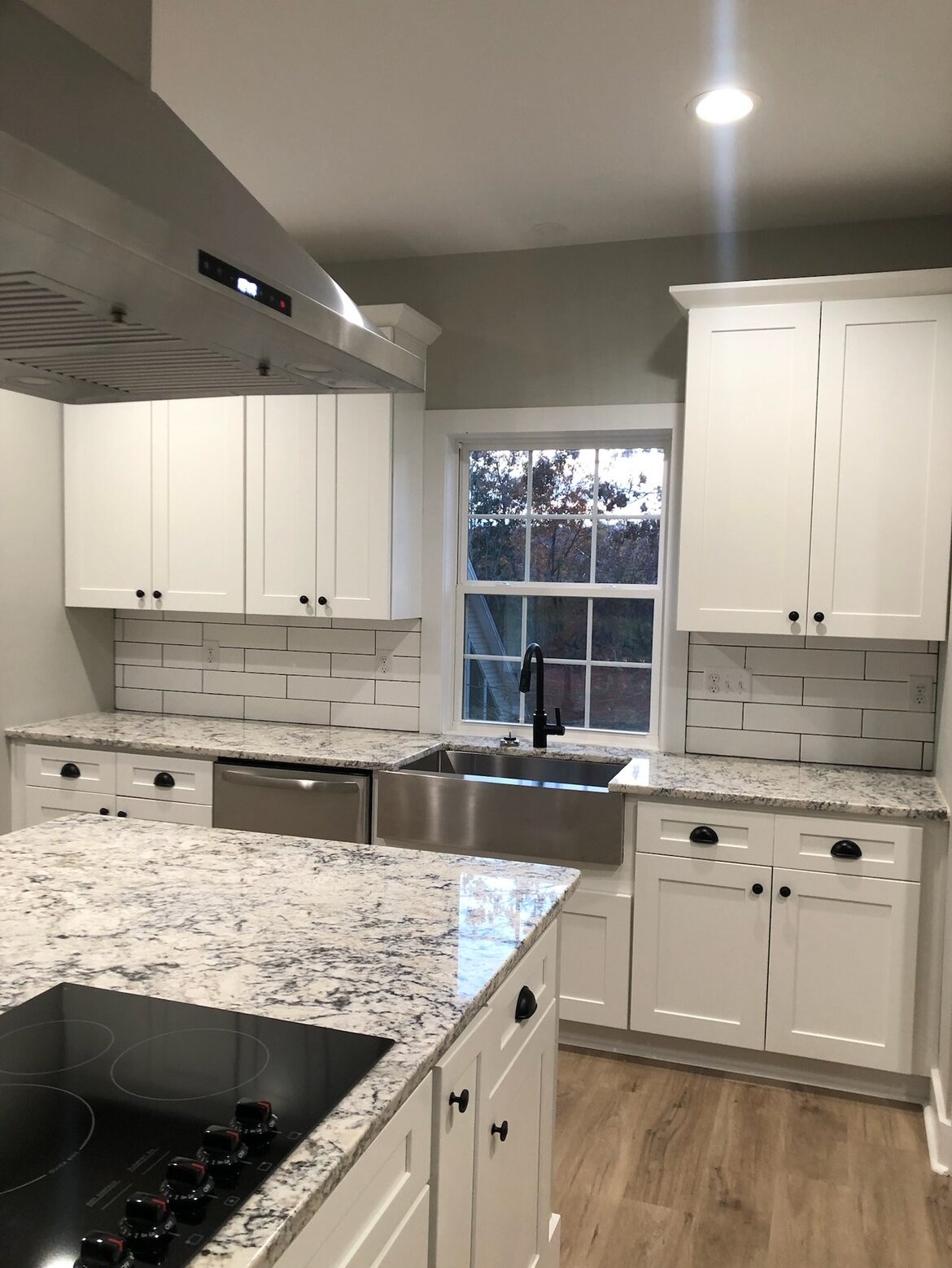Custom Granite and Cabinets
