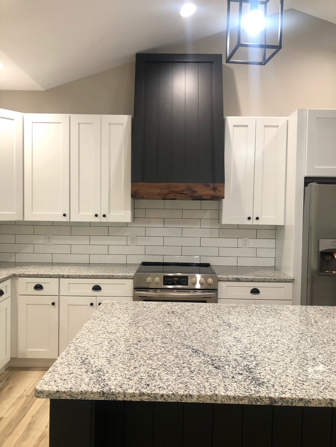 Custom Granite and Cabinets